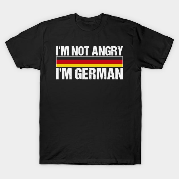 Germany Flag Funny Humor T-Shirt by SinBle
